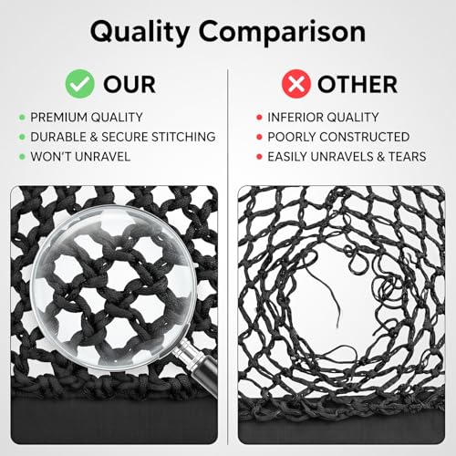 Chedin Mesh Hair Net with Wide Band, Black | Hair Protection | 2 Pack