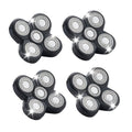 4PCS Shaver Replacement Blades,5 Head Shaver Heads for Bald Men,Head and Face Electric Razor Shaver Head