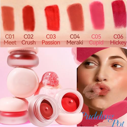 Cream Blush Lip Tint 3-in-1 Matte Makeup (6 Colors)