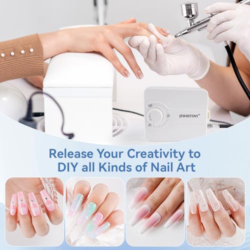 Professional Airbrush Kit with 3 Nozzles for Nails & Art