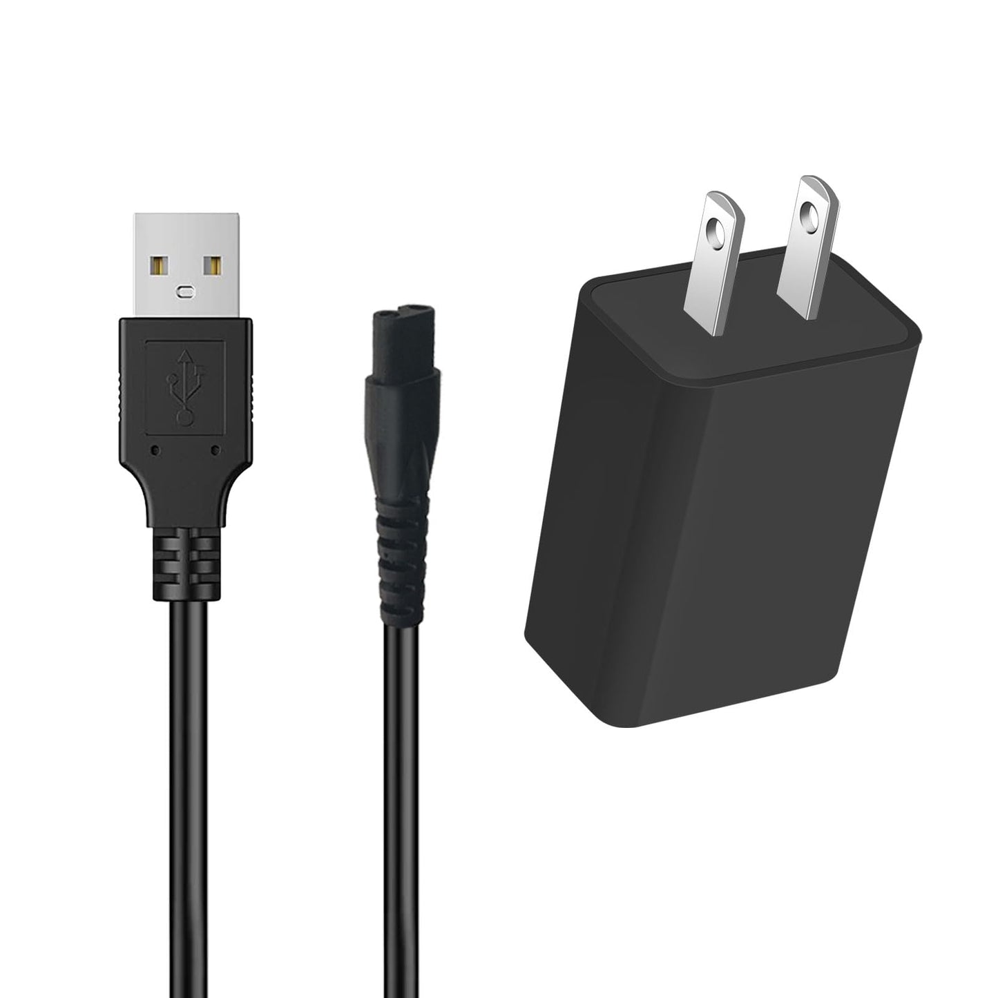 5V 2A Shaver Charger Compatible with Skull Shaver Pitbull Silver Pro/Gold Pro/Palm/Beast Clipper, Butterfly Kiss Trimmer Power Supply Adapter Replacement