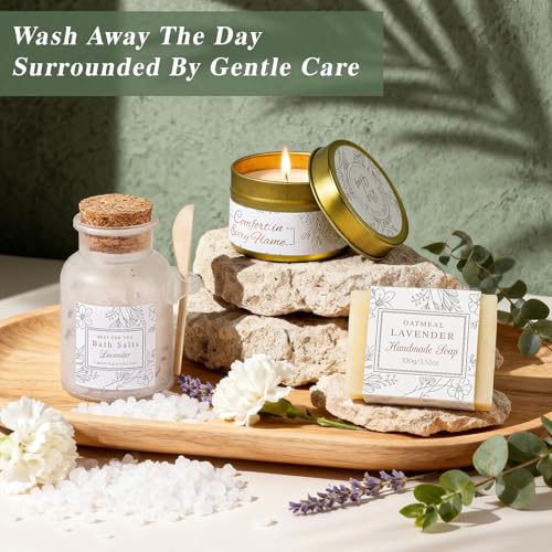 GIFTINBOX Gift Baskets for Women, Birthday Gifts for Women, Gifts for Her, Get Well Soon Gift After Surgery, Spa Care Package, Self Care, Sympathy Gift Baskets Thinking of You for Mom, Sister, Wife