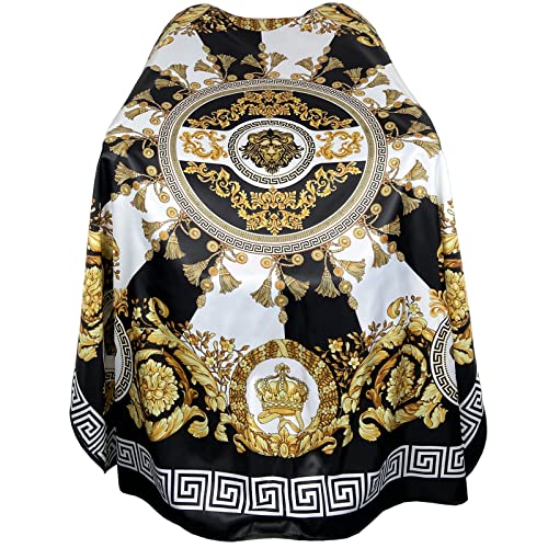 Barber Cape 63" × 56" with Snaps | Professional Stylist Gown