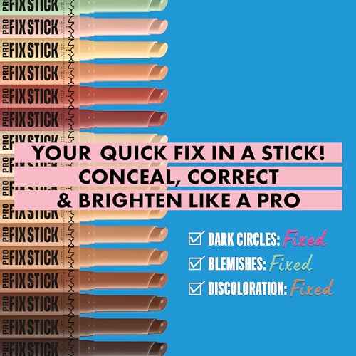 NYX PROFESSIONAL MAKEUP Pro Fix Stick Correcting Concealer, Buildable Medium Coverage Concealer Stick - Pink