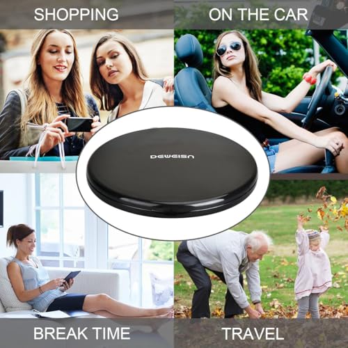 deweisn 10x Magnifying Compact Makeup Mirror - 4" Handheld