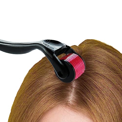 Derma Roller 0.25mm - 540 Titanium Needles for Beard & Hair