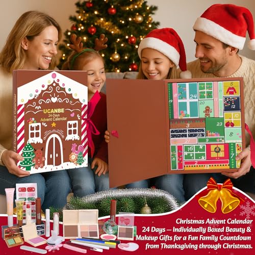 24-Day Makeup Advent Calendar 2025 - Full-Size Beauty Set
