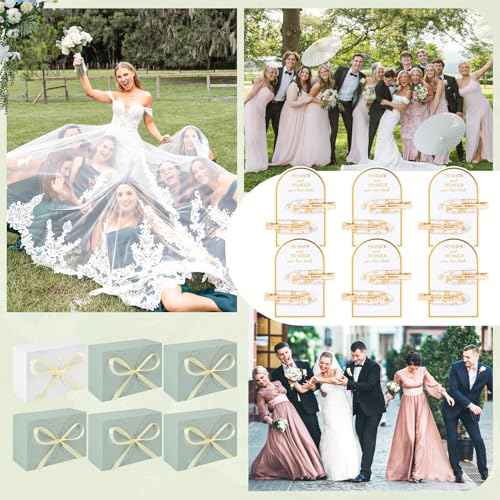 42 Pcs Bridesmaid Proposal Gifts Set Bridal Shower Gifts Include Bride Sunglasses Will You Be My Bridesmaid Cards Hair Bands Jewelry Bags Hair Clips Water Bottles Bridal Shower Box