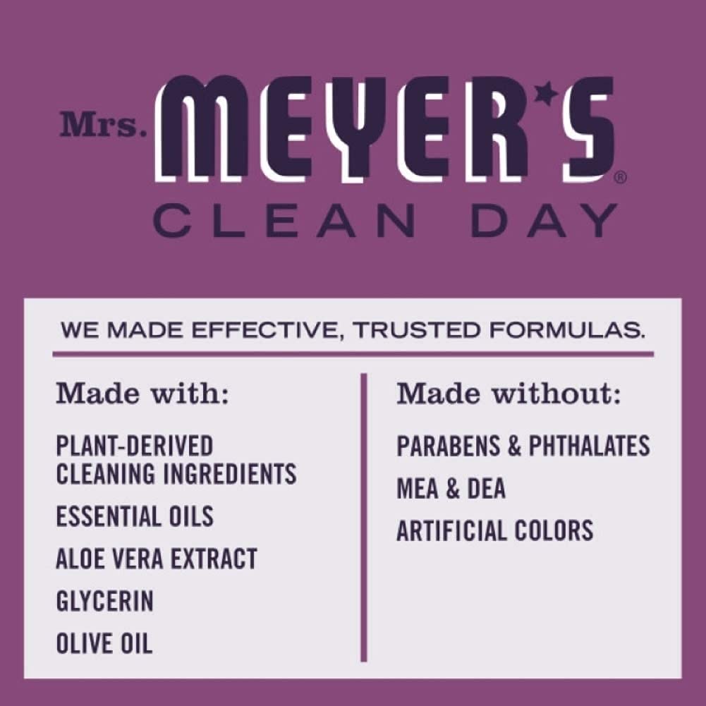 MRS. MEYER'S CLEAN DAY Foaming Hand Soap, Plum Berry (10 Fl Oz (Pack of 1))