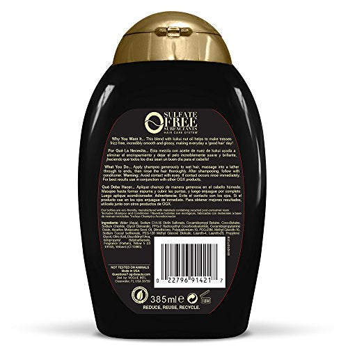 OGX Hydrate + Defrizz Kukui Oil Shampoo, 13 Ounce