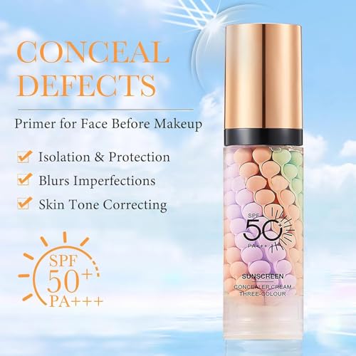 3-in-1 Color Correcting Primer SPF 50 with Niacinamide (2 Pack)