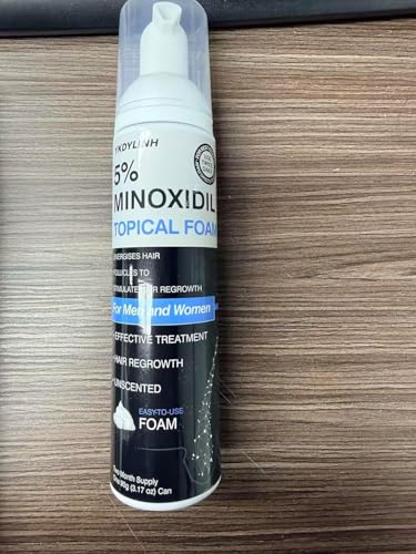 YKDYLINH 3.17 Oz Minoxidil Hair Growth Foam for Men & Women - Non-Greasy, Fast Absorbing, Anti-Thinning Treatment