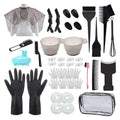 42-Piece Hair Dye Coloring Kit with Accessories for DIY Salon Use