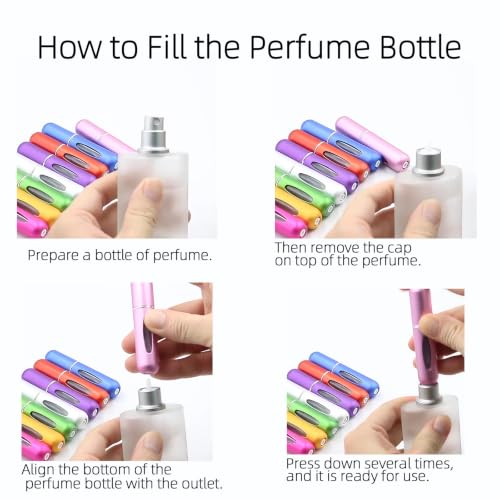 Purple Travel Bottles Set 24-Pack TSA Approved Leakproof Silicone Toiletry Containers