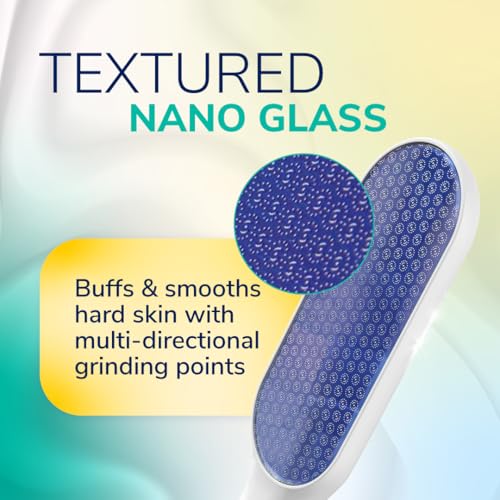 Dr. Scholl's Nano Glass Foot File - Callus Remover & Exfoliator