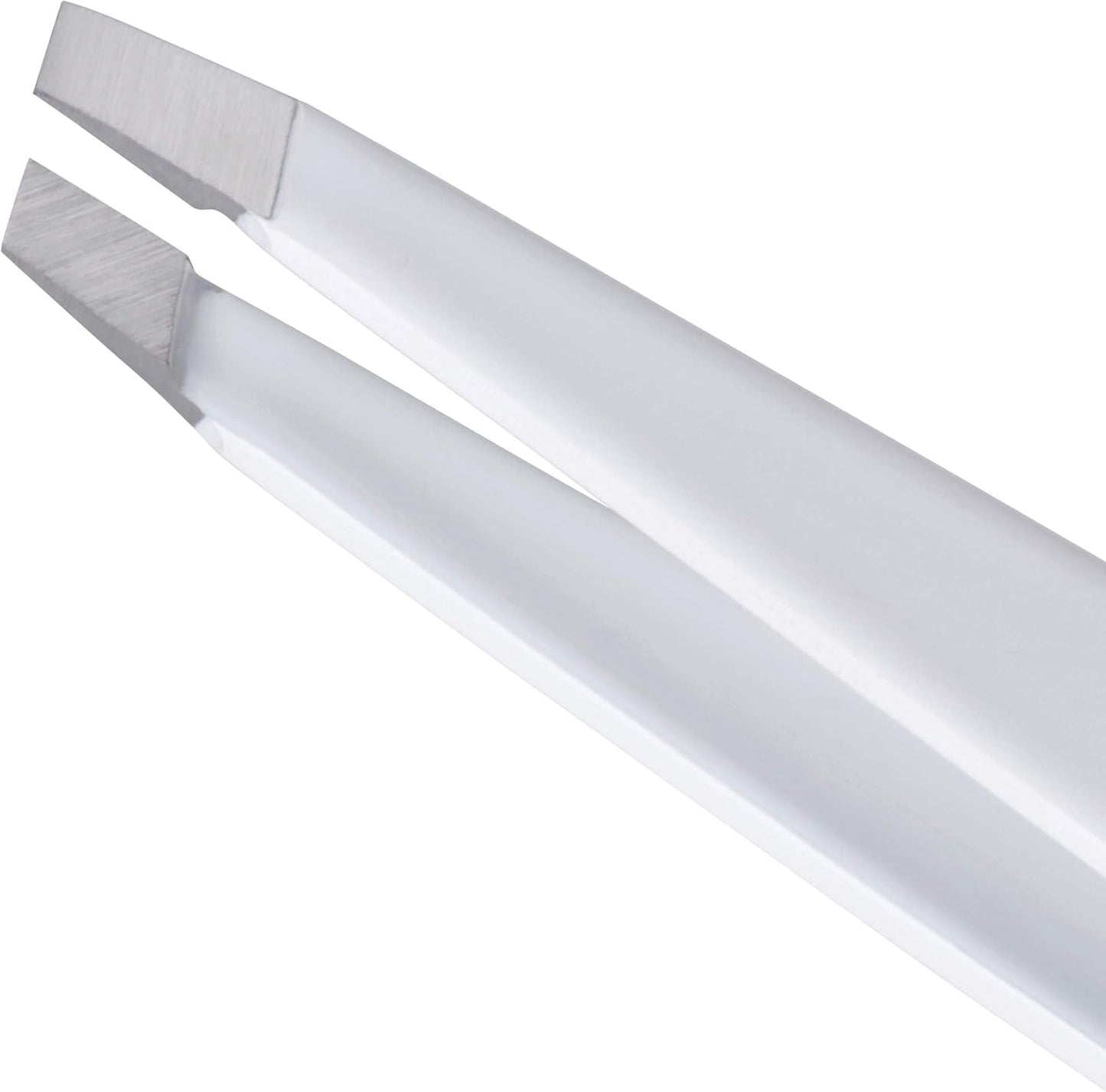 Tweezerman Stainless Steel Slant Tweezer - Eyebrow Tweezers for Women and Men (Midnight Strike)