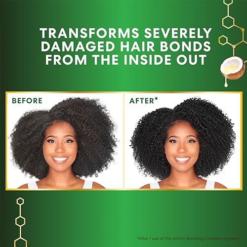 Palmer's Amino Bonding Complex Hair Gloss, Hair Shine Spray with Coconut Oil & Vitamin E, Hydrating, Heat Protectant, Anti Frizz, Adds Shine & Protects Hair Growth, All Hair Types, 4 fl. oz