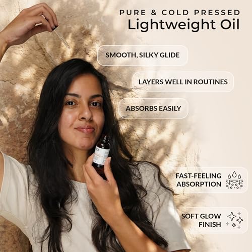 Organic Apricot Kernel Oil | 100% Pure, Cold-Pressed, Unrefined | USDA Certified Organic | Amber Glass Bottle with Glass Dropper | For Face, Skin & Hair - 1 Fl Oz