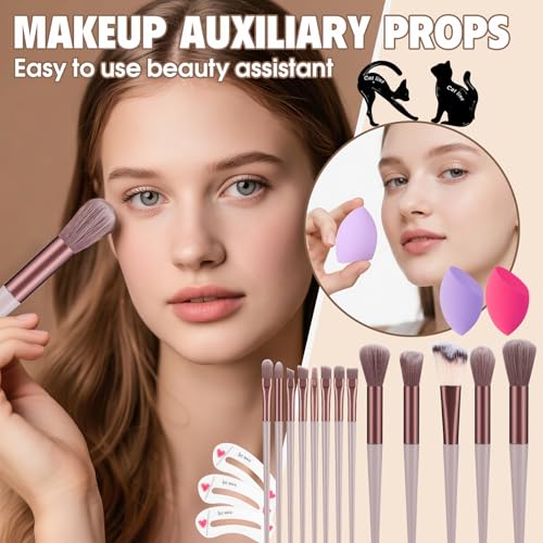 Makeup Kit for Women Full Kit Include Foundation Eyeshadow Palette Makeup Brushes Makeup Sets for Teens Girls, All In One Makeup Gift Set for Women and Beginner, Mothers Day Gifts, Graduation Gifts