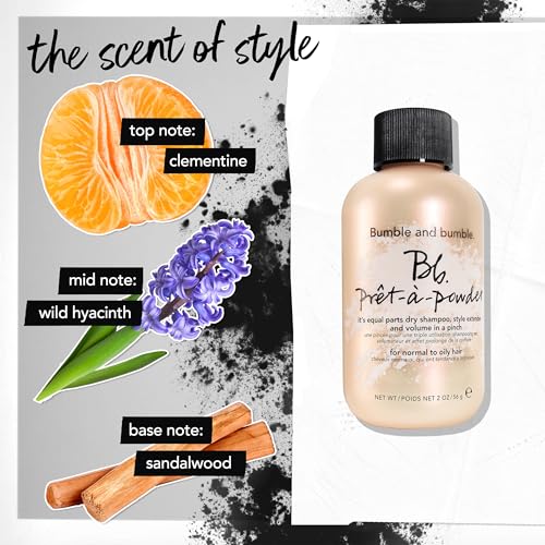 Bumble and bumble. Pr?t-?-powder Dry Shampoo Powder | Adds Volume, Texture + Absorbs Oil | Non-Aerosol | Wavy + Straight