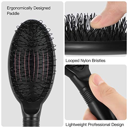 Boao Loop Wig Brush Set - 2 Pc Hair Extension Detangler