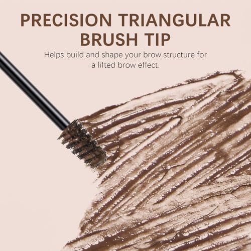 Maksure Brow Gel Waterproof - 16hr Hold, Smudge-Proof