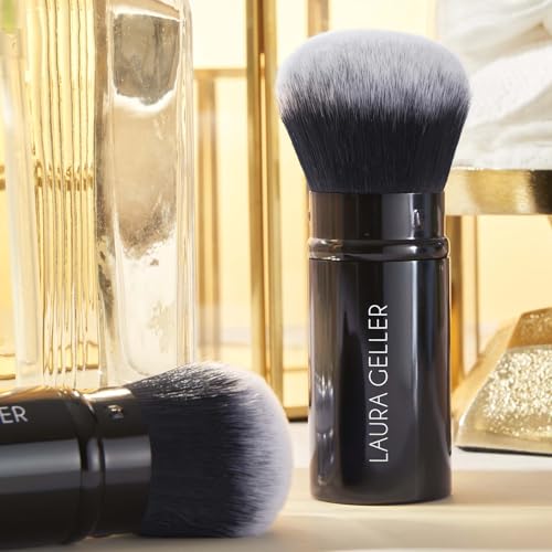 Laura Geller Spackle Makeup Primer & Airbrush Kabuki Brush Set