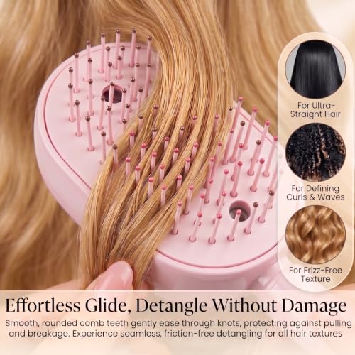 Electric Spray Air Cushion Massage Comb - 5 in 1 Hair Brush