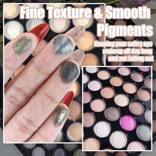 88 Color Eyeshadow Palette Makeup Set - Professional Matte & Shimmer