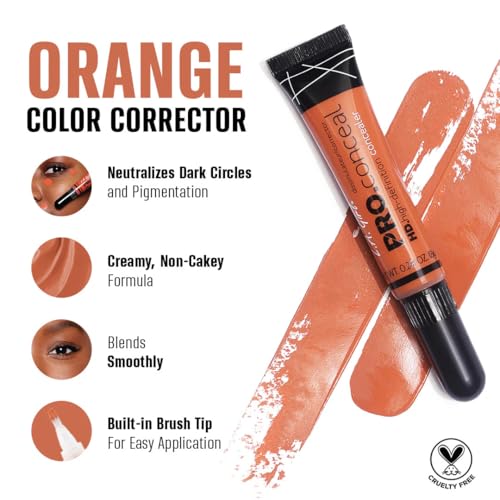 L.A. Girl Pro Conceal HD Concealer Orange Corrector 0.28oz
