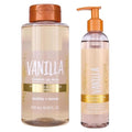 T. Hut Vanilla Foaming Gel Wash, 18 oz, Moisturizing Bare Shave Oil, 7.7 fl oz