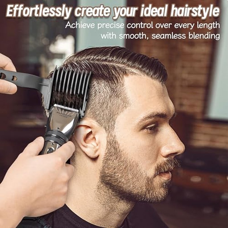 4-in-1 Detachable Barber Comb Set for Fades & Styling