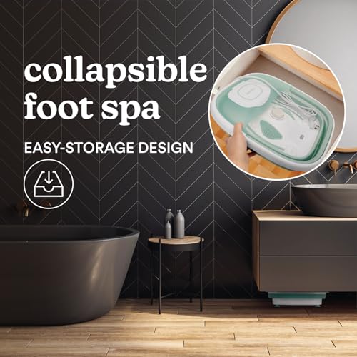 HoMedics Smart Space Elite Footbath with Heat Boost & Bubble Massage