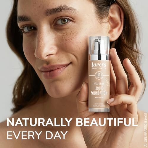 lavera Hyaluron Liquid Foundation Warm Nude 03