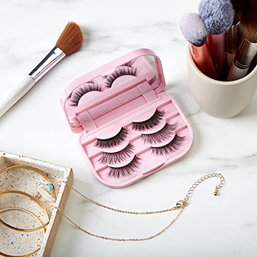 EVA JANE False Eyelash Storage Case with Mirror