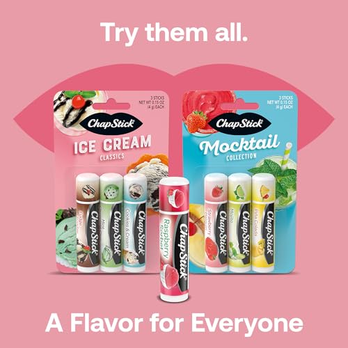 ChapStick Lip Moisturizer, Ice Cream 3-Packs (12 Sets/36 Tubes) ? Bulk Lip Balm, Irresistible & Sweet, 0.15 Oz Ea