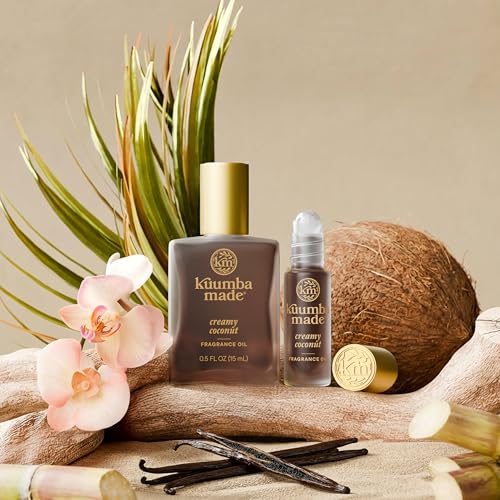 Kuumba Made Creamy Coconut Roll-On Oil - Alcohol-Free Perfume