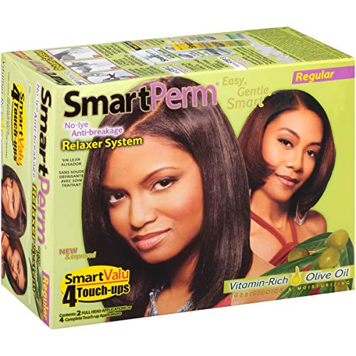 Smart Perm Relaxer Hair Care Kit - Regular No-Lye Formula