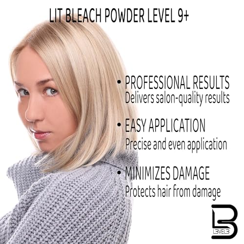 L3 Level 3 BondFusion Bleach Powder - Professional Hair Lightener