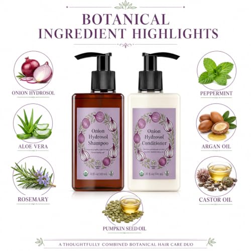 Onion Hydrosol Hair Conditioner for Growth & Thickness