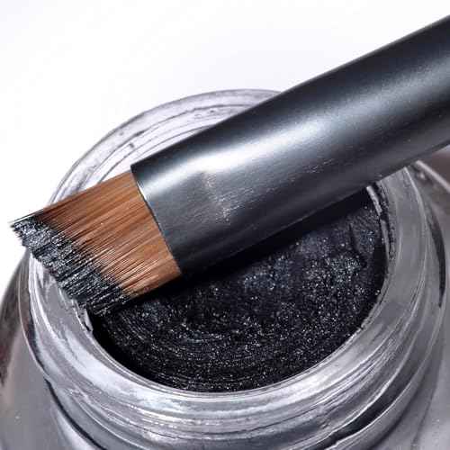 Enhancing Eye Brush Set, Makeup Brushes For Liquid, Cream & Powder Eyeshadow & Eye Liner Application, Dual-Sided & Eco-Friendly, Synthetic Bristles, Cruelty-Free, 2 Piece Set (Primary Color-2pcs)