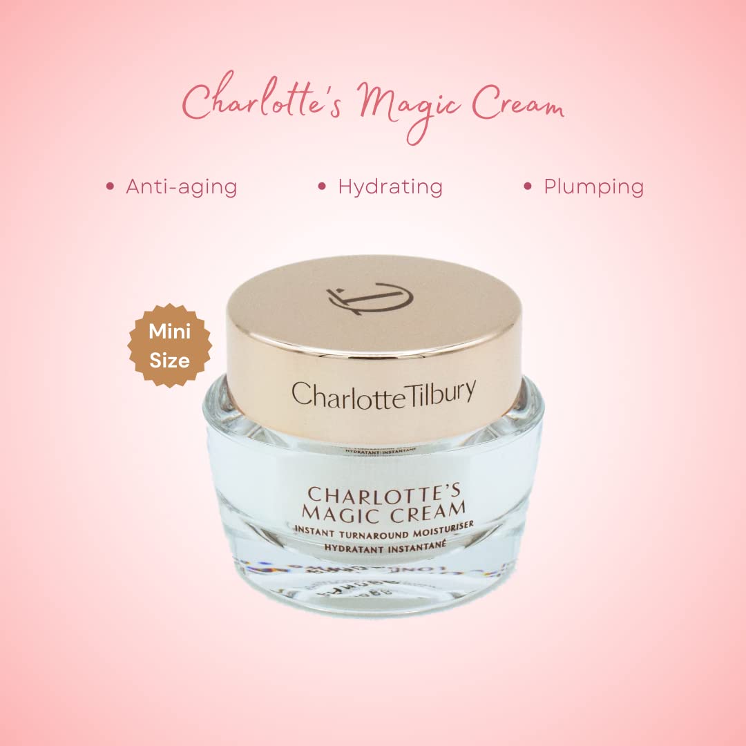 Charlotte Tilbury Magic Cream 0.5oz - Anti-Aging Whole Body Moisturizer for Adults