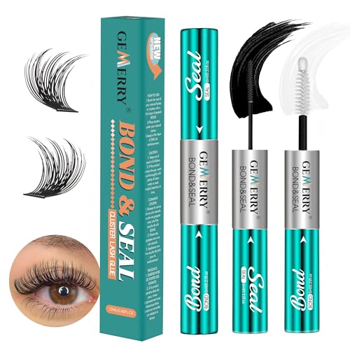 GEMERRY Waterproof Lash Bond & Seal - Strong Hold 12ml for Sensitive Eyes