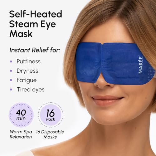 MAREE Heated Eye Mask for Dry Eyes & Tired Eyes Relief