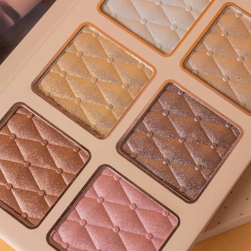 43-Color Eyeshadow Palette with Blush & Highlighter & Contour