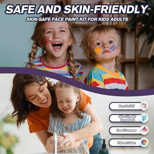 K KERNOWO Temporary Tattoo Markers for Skin - Henna Body Tattoo Kit Dual-End Visible Capacity Tattoo Pen for Girls & Adults, Body Painting Kit Teen Girl Gifts Trendy Stuff, Cool Birthday Gift for Teen