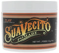 Suavecito Firme Clay Pomade for Men - Strong Hold Matte Finish 4 oz - Professional Hair Styling Clay