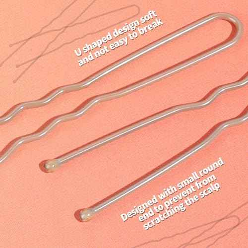 FANDAMEI Hair Donut Bun Maker Kit - 4 Hair Bun Maker, 20 Invisible Hair Nets for Buns, 5 Elastics, 20 Bobby Pins, Bun Nets for Ballet girls,Hair Donuts for Buns - Light Brown