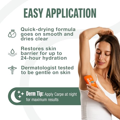 Carpe Antiperspirant Eucalyptus 1.76oz - 100HR Sweat & Odor Control for Women
