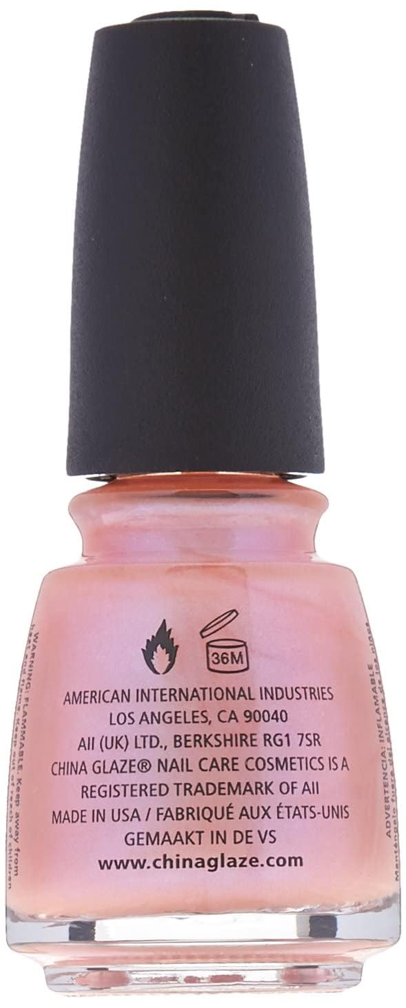 China Glaze Nail Lacquer with Hardeners:Afterglow 70697